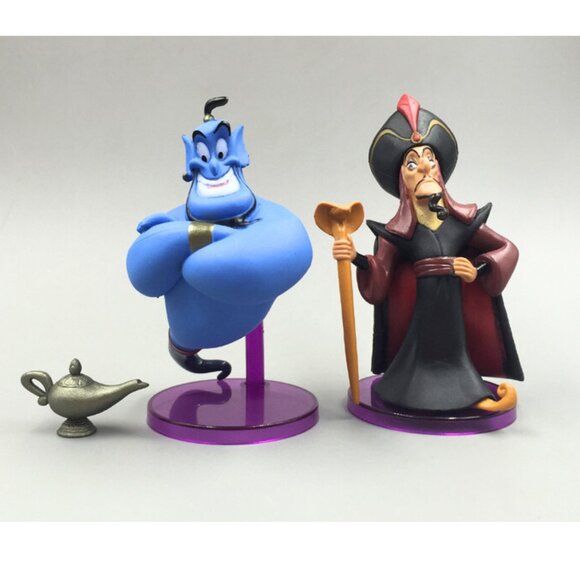 Aladdin Jasmine Figure with Genie Lamp, 9pcs Charaters Inspired by Aladdin movie - Picture 5 of 8